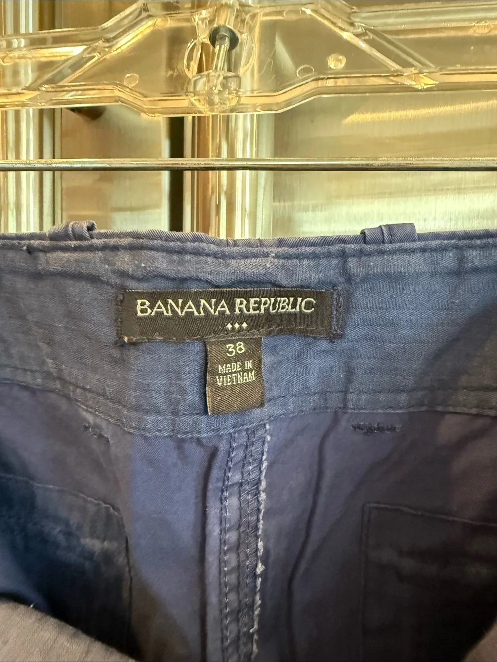 Banana Republic Navy Cargo Shorts
